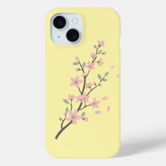 Delicate Cherry Blossom Branch Illustration Case-Mate iPhone Hülle