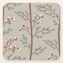 Delicate Flowers in Bloom XL2 floral silhouette