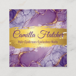 Delicate Lilac Watercolor Terminkarte