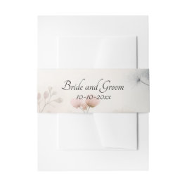 Delicate Queen Anne's Lace Einladungsbanderole