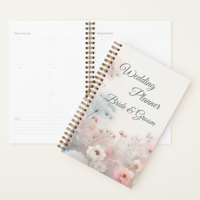Delicate Queen Anne's Lace Wedding Planner Planer (Anzeige)