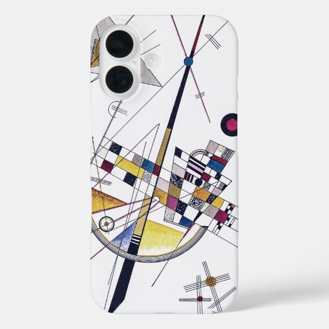 Delicate Tension #85 - Kandinsky Moderne Kunst Case-Mate iPhone Hülle (Rückseite)