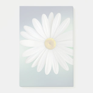 Delicate White Daisy Post-it Klebezettel