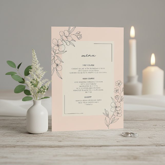 Delicate Wildflower Wedding Ivory White ID1102 (Von Creator hochgeladen)