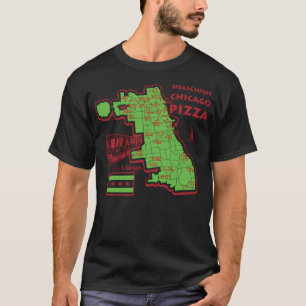Delicious Chicago Pizza T-Shirt