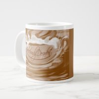 Delicious dekadent Foam Cappuccino