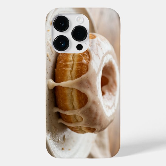 Delicious Glazed Donut Icing Drip iPhone Case (Rückseite)