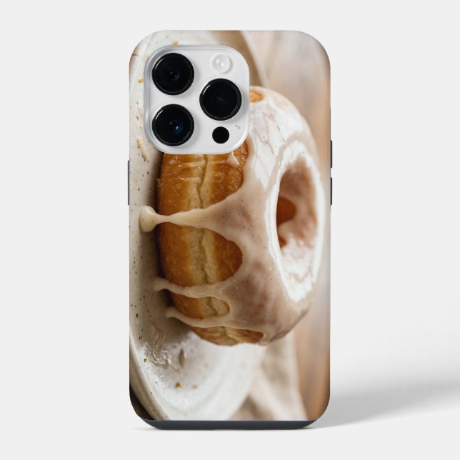 Delicious Glazed Donut Icing Drip iPhone Case Hülle (Rückseite)