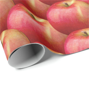DELICIOUS RED APPLES GESCHENKPAPIER