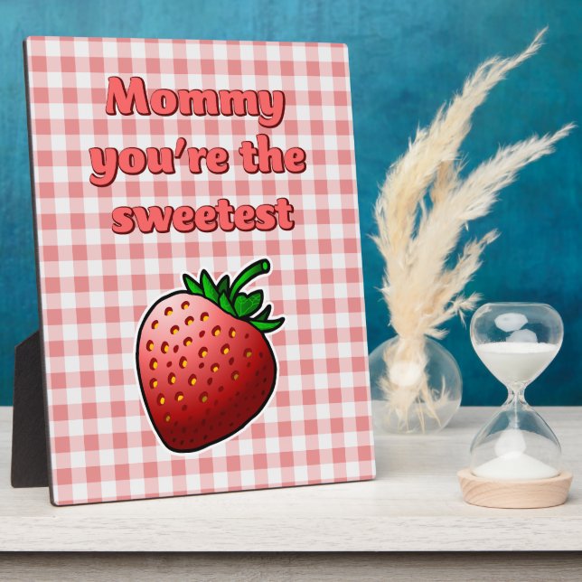 Delicious Red Strawberry Fotoplatte (Seite)