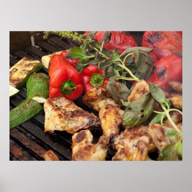 Deliciuos Grillen Poster (Vorne)