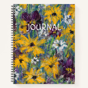 Delight Floral Day Journal - Psalm 37:4 Notizbuch