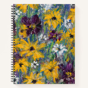 Delight Floral Notebook - Leere Notizbuch