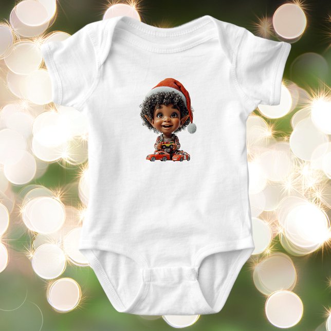 Delighted Baby Christmas Elf Baby Bodysuit Baby Strampler (Von Creator hochgeladen)