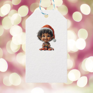 Delightes Baby Weihnachts Elf White Gift Tags Geschenkanhänger