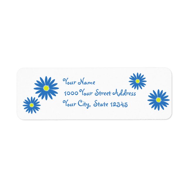 Delightful Daisies Blue (Vorne)
