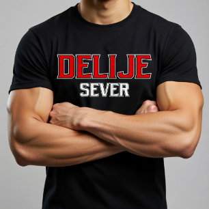 Delije Sever Rot-Weiß  T-Shirt