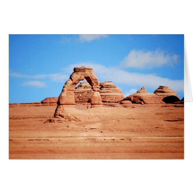 Delikatarsch, Arches National Park, Utah Card (Vorderseite (Horizontal))