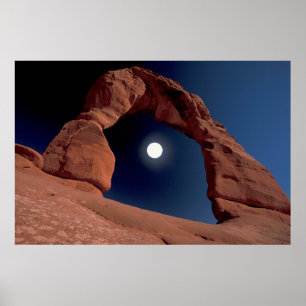 Delikatbogen   Arches National Park Utah Poster