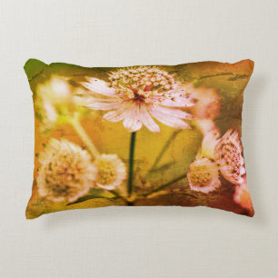 Delikate Blume Abstrakt Dekokissen