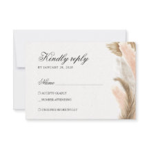 Delikate Blume aus Pampas-Gras