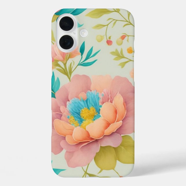 Delikate Blume Muster - Leckerei Sie selbst oder g Case-Mate iPhone Hülle (Rückseite)