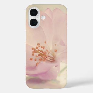 Delikate Blume Soft Pink Cherry Blossom iPhone 16 Hülle