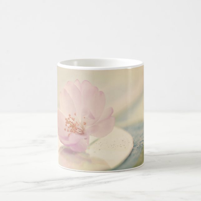 Delikate Blume Soft Pink Cherry Blossom Tasse (Mittel)