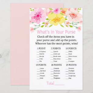 Delikate Blume Was ist in Ihrem Geldbeutel?