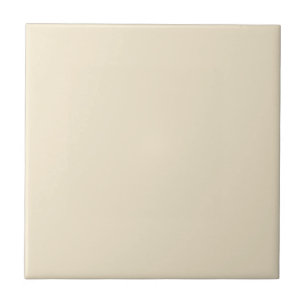 Delikate, cremig beige, solide Farbe Fliese