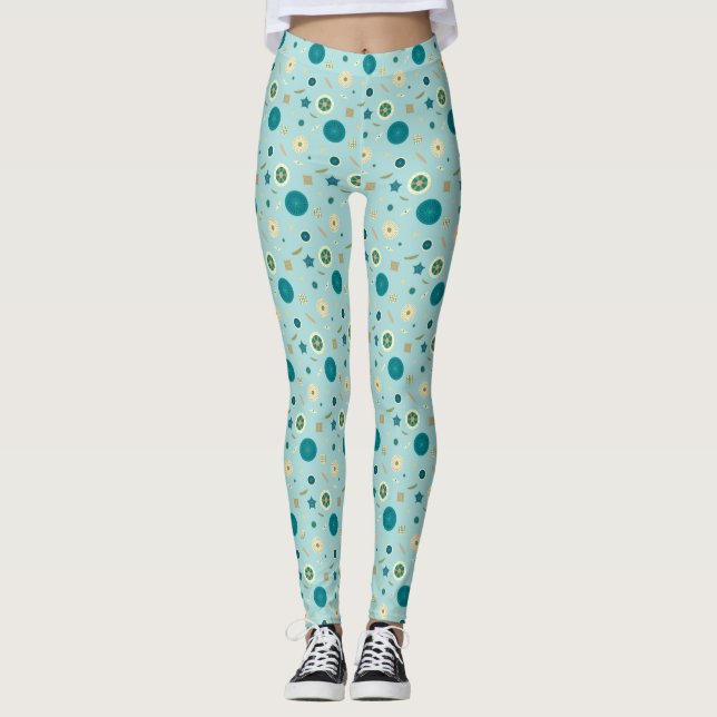 Delikate Diatome Leggings (Vorderseite)