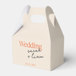 Delikate farbige Kalligraphie Danke für die Box Geschenkschachtel