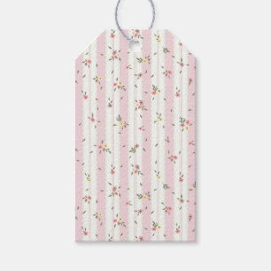 Delikate florale Muster Geschenktasten Geschenkanhänger