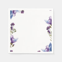 Delikate Frühlingsblumen Lila