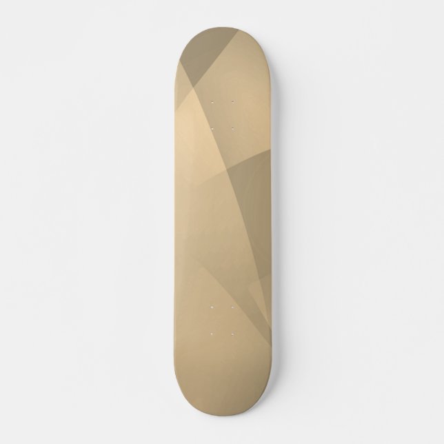 Delikate Goldfalten Skateboard (Vorne)