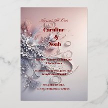 Delikate graue Blüten im Erröten