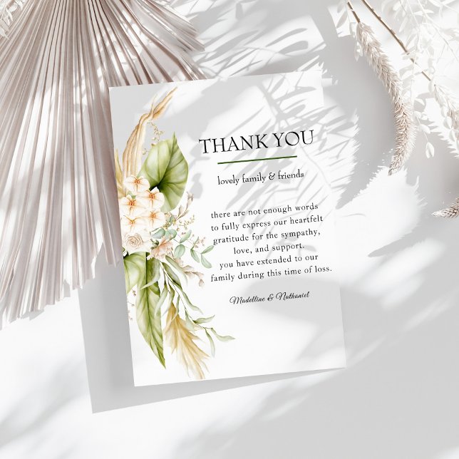 Delikate grüne Hochzeit danke Ihnen Vorlage (Von Creator hochgeladen)