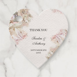 Delikate Hochzeit der Wasserfarben Geschenkanhänger