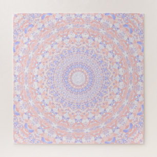 Delikate Hübsche Pastelle Abstrakt Mandala Puzzle