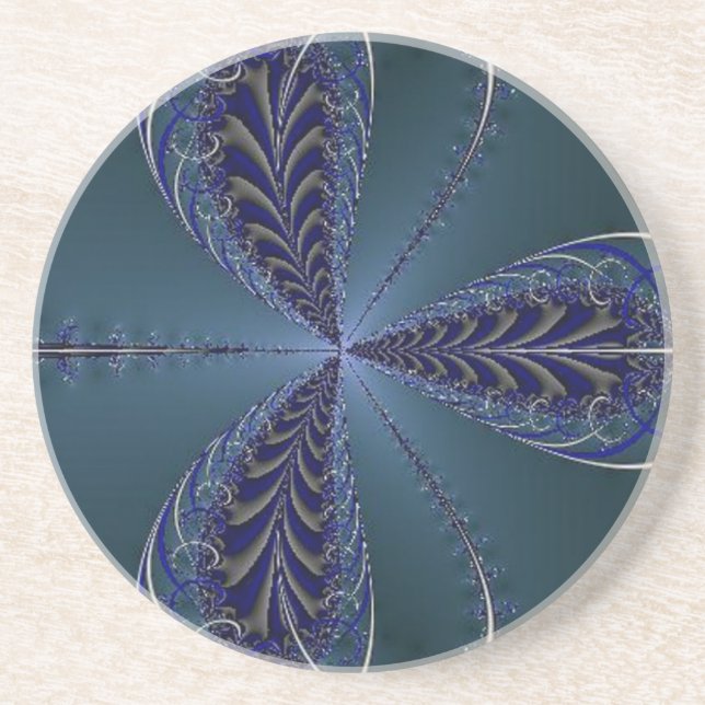 Delikate Insektenflügel um Mitternacht Untersetzer (Vorne)