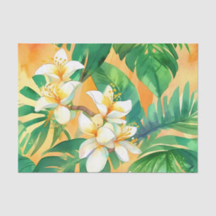Delikate Jasmine-Blume Seidenpapier