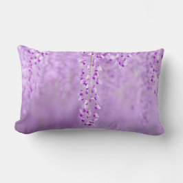 Delikate Lavendel-Blume Lumbar Kissen