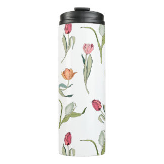 Delikate Niedliche Blume Thermosbecher