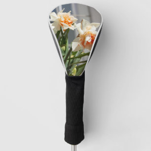 Delikate niedliche Narzissen Golf Headcover
