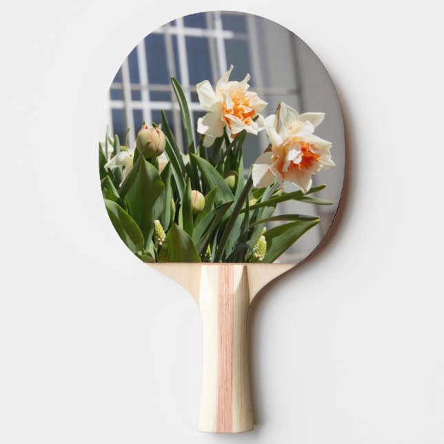 Delikate niedliche Narzissen Tischtennis Schläger (Vorderseite)