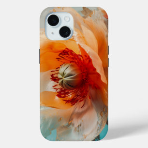 Delikate Orange-Blume Case-Mate iPhone Hülle