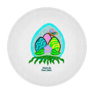 Delikate Ostereier Rundschnitt 30,4 cm Schneidebrett