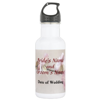 Delikate Pink Phalaenopsis Orchid Wedding Trinkflasche