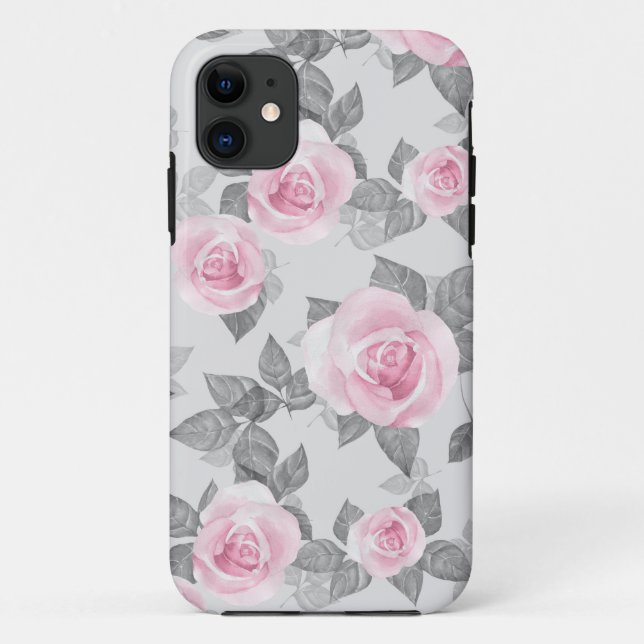 Delikate Rose 1 Case-Mate iPhone Hülle (Rückseite)