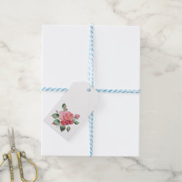 Delikate Rose Geschenkanhänger